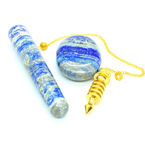 Image of 3 Piece Lapis Lazuli Clarity Set