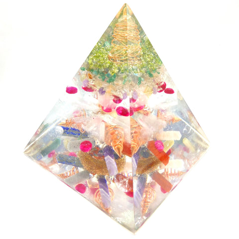 Image of JUMBO One-of-a-Kind Orgonite Pyramid