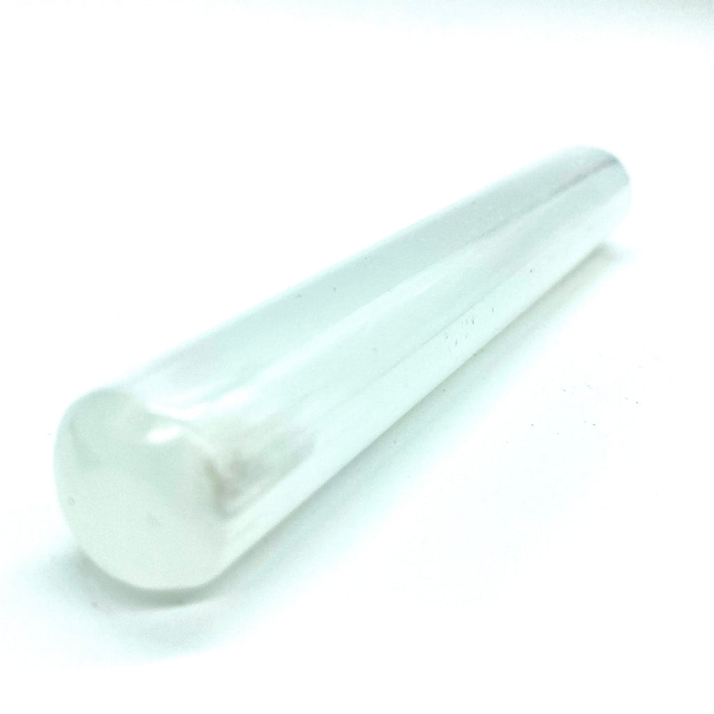 Selenite Rounded Point Wand