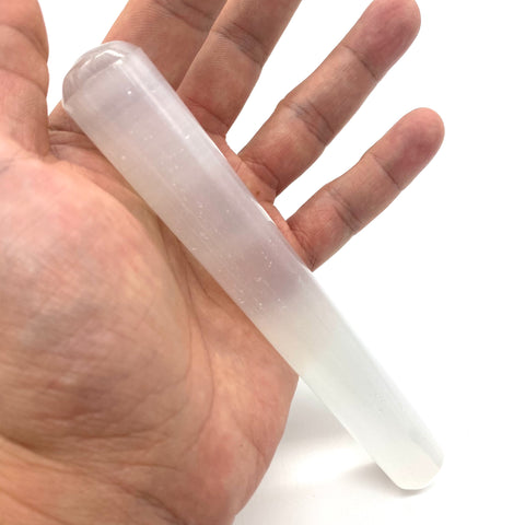 Image of Selenite Rounded Point Wand